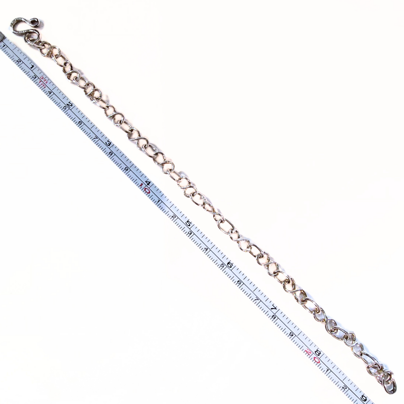 JGS-004 Figure-8 Fine Silver Bracelet