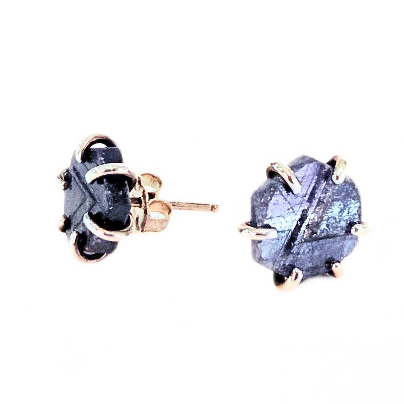 JSD-Sapphire Stud Earrings