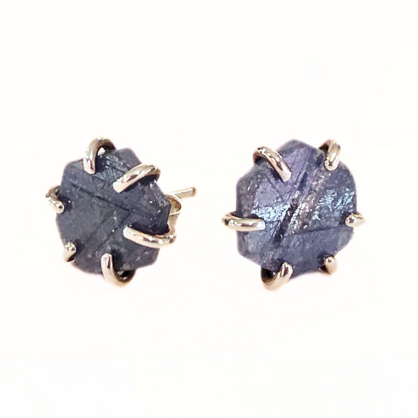 JSD-Sapphire Stud Earrings