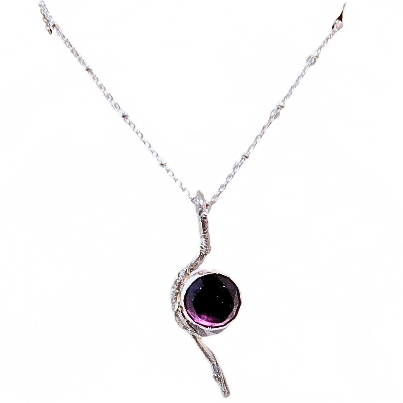 JSD-6130 Amethyst Branch Pendant