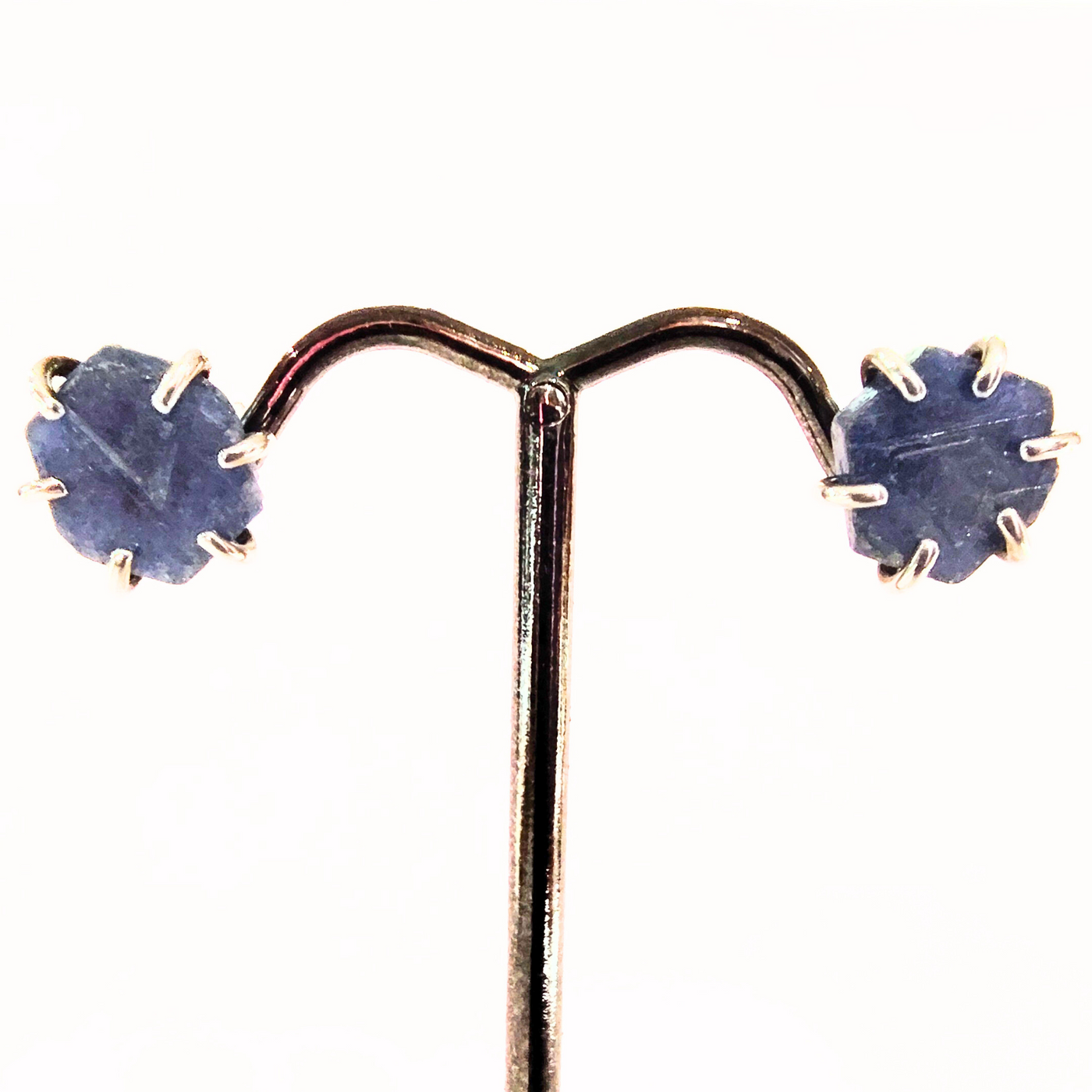 JSD-Sapphire Stud Earrings