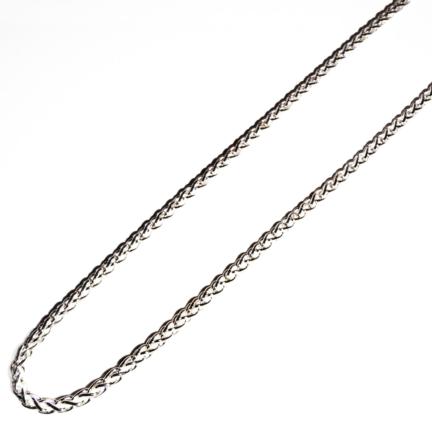 18" Wheat Chain (Sterling Silver)