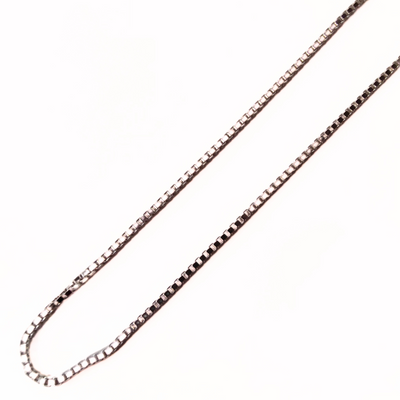 24" Medium Box Chain Sterling