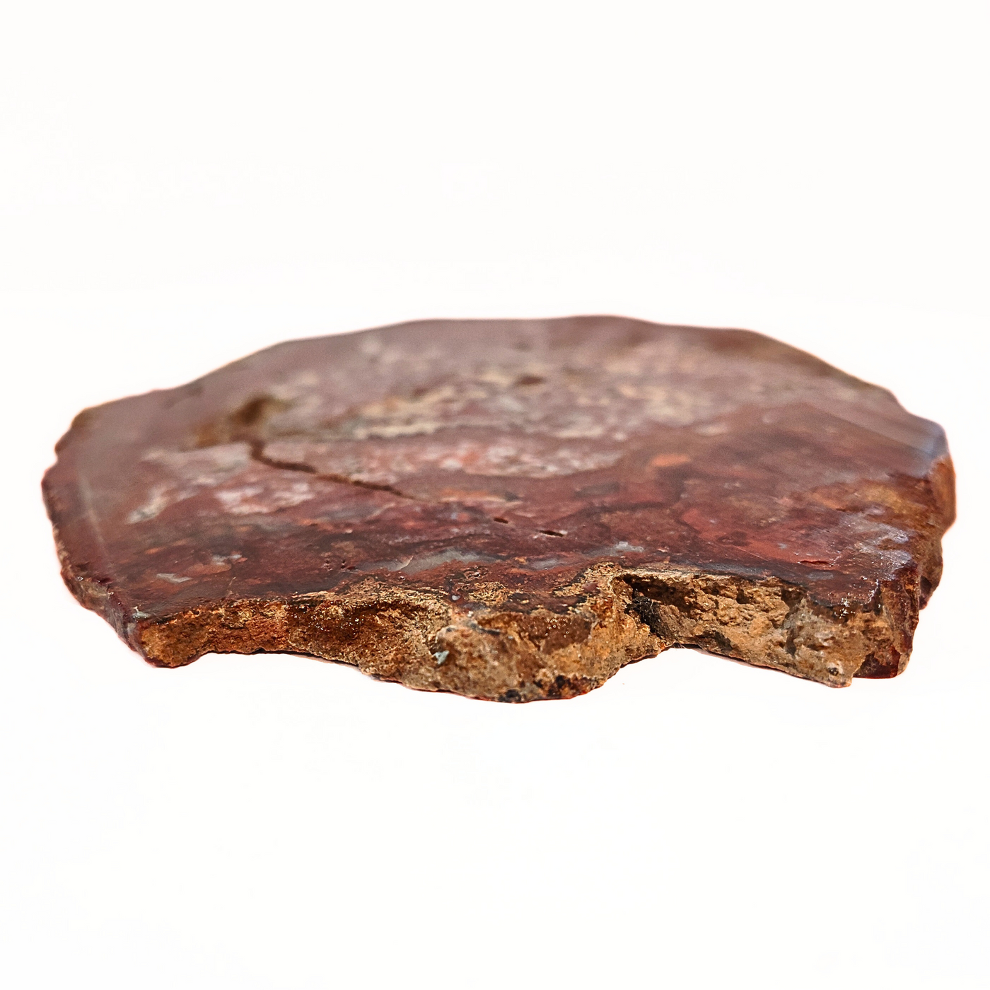 SLAB-048 Red Moss Agate Slab