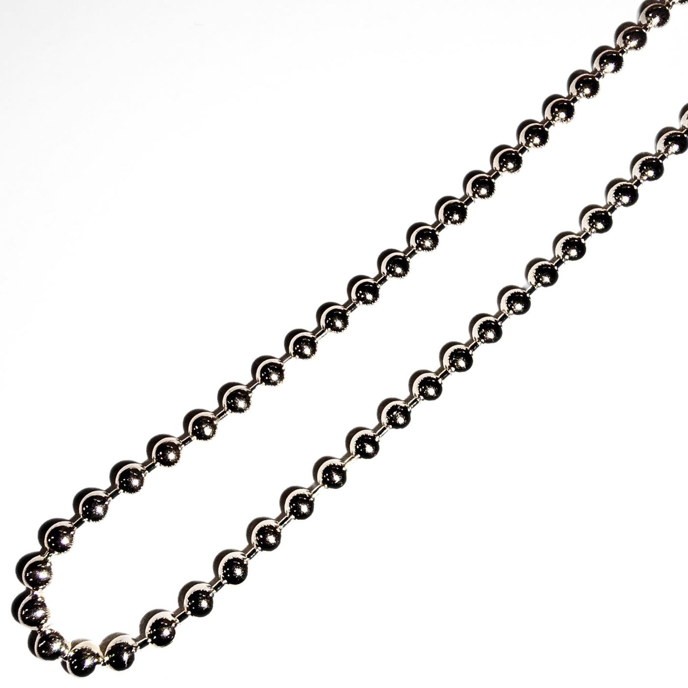 20" 3.0mm Bead Chain (Sterling Silver)