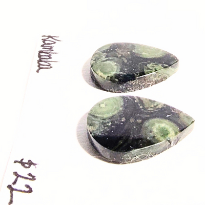 KAJ-1002 Kambaba Jasper Cab Pair