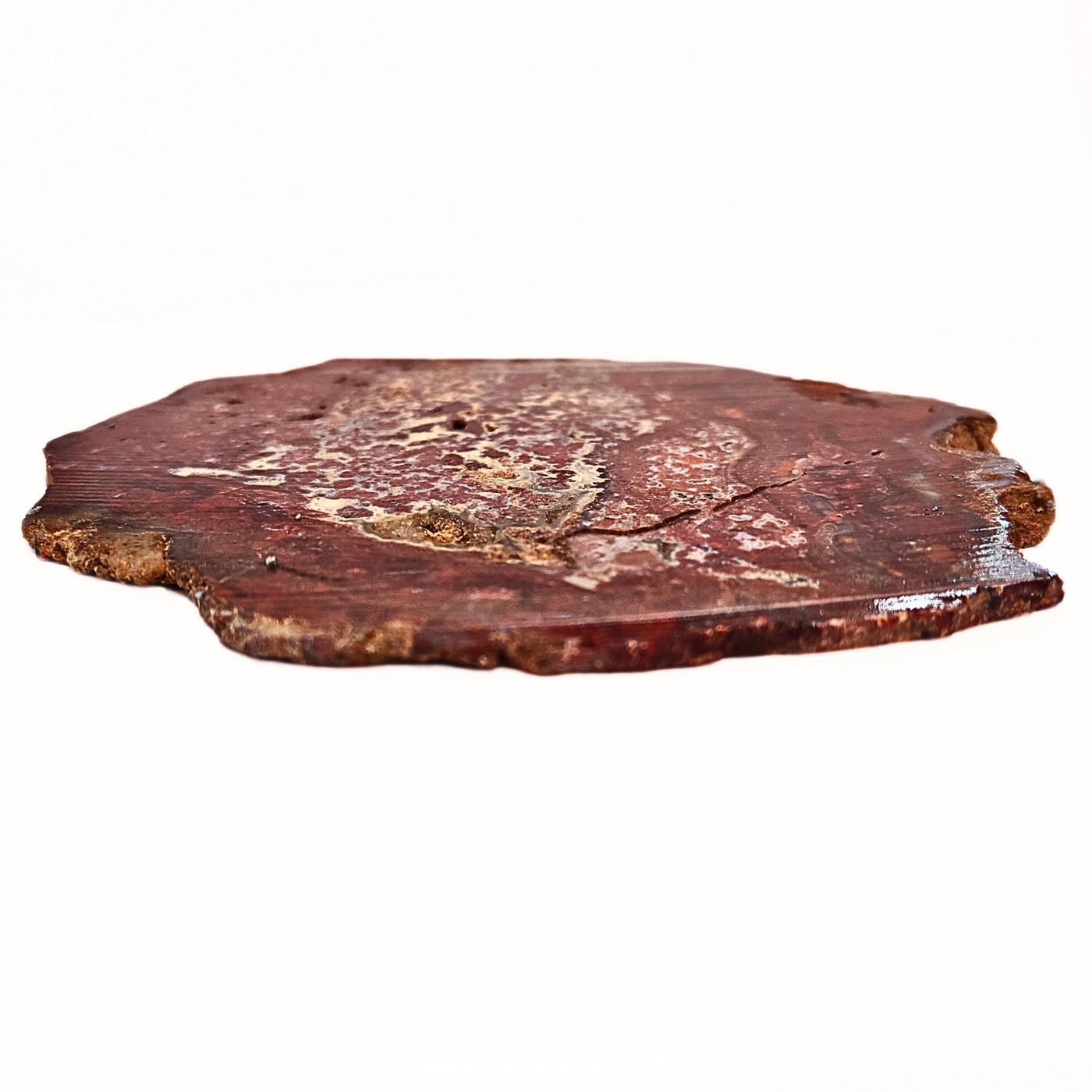 SLAB-048 Red Moss Agate Slab