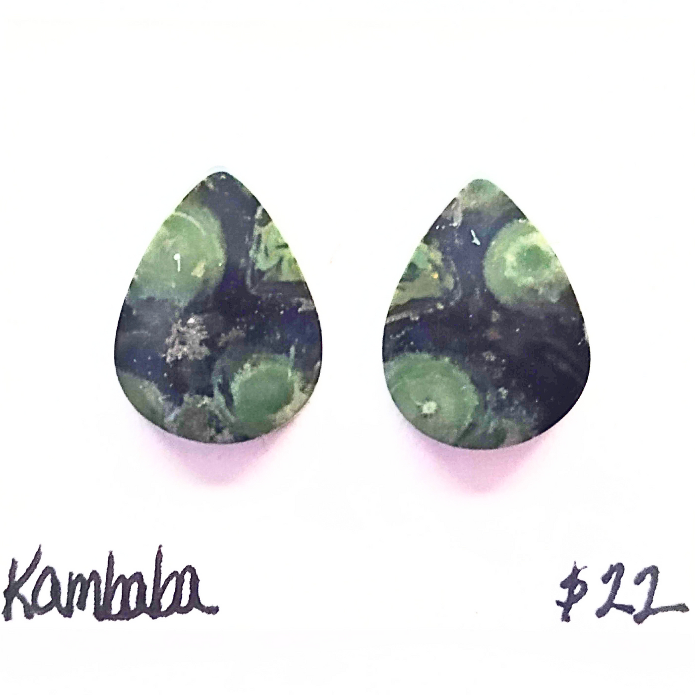 KAJ-1002 Kambaba Jasper Cab Pair