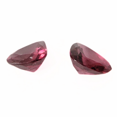 GAR-1010 Garnet, Faceted Pair