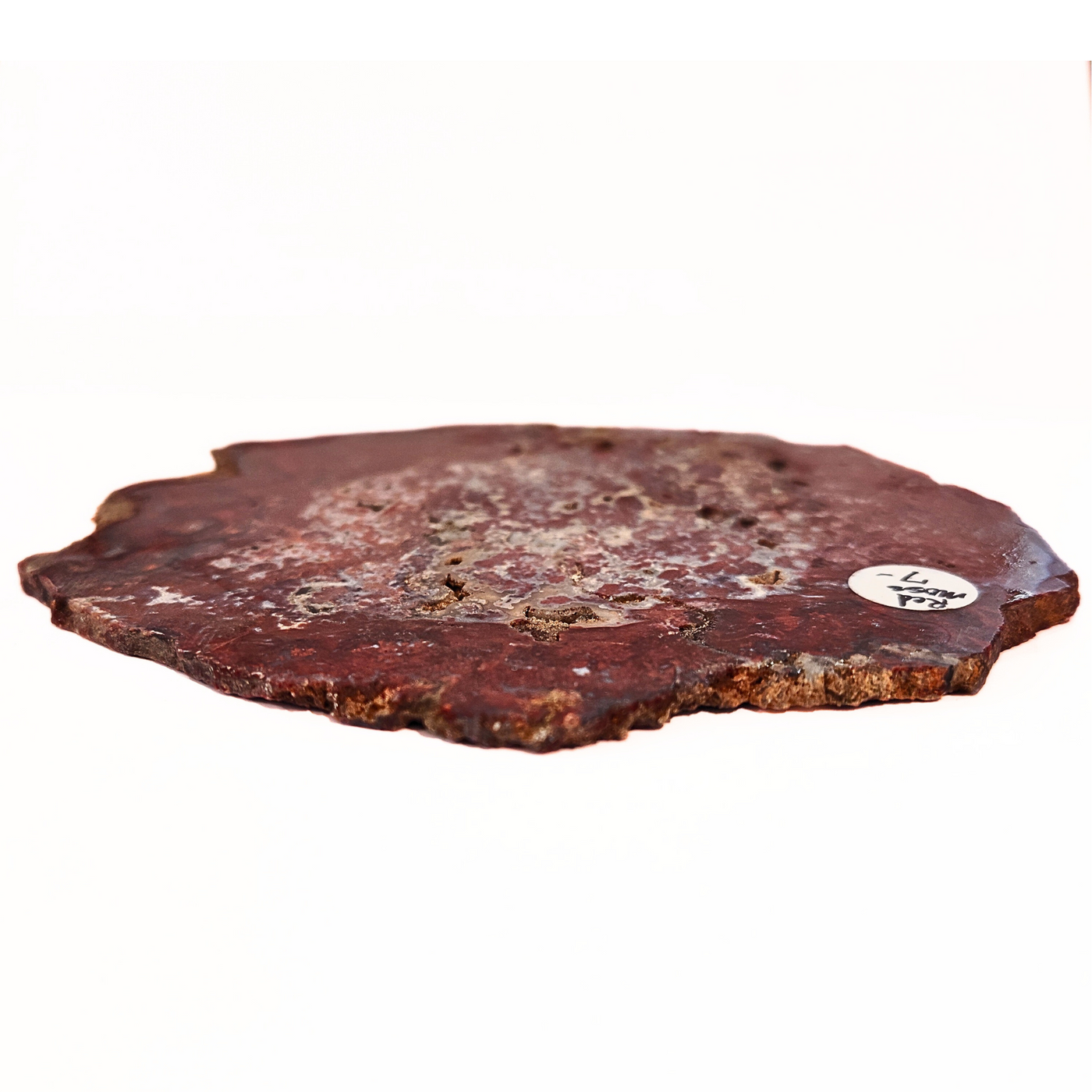 SLAB-048 Red Moss Agate Slab