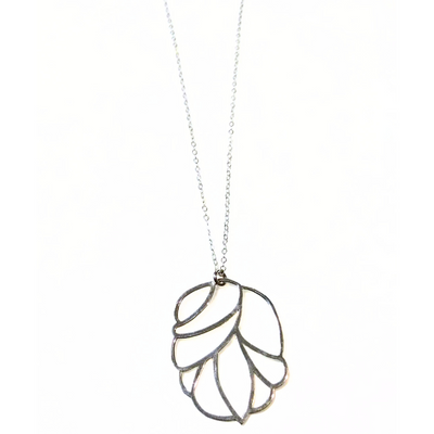 SA-015 Medium Organic "Bud" Cutout Necklace