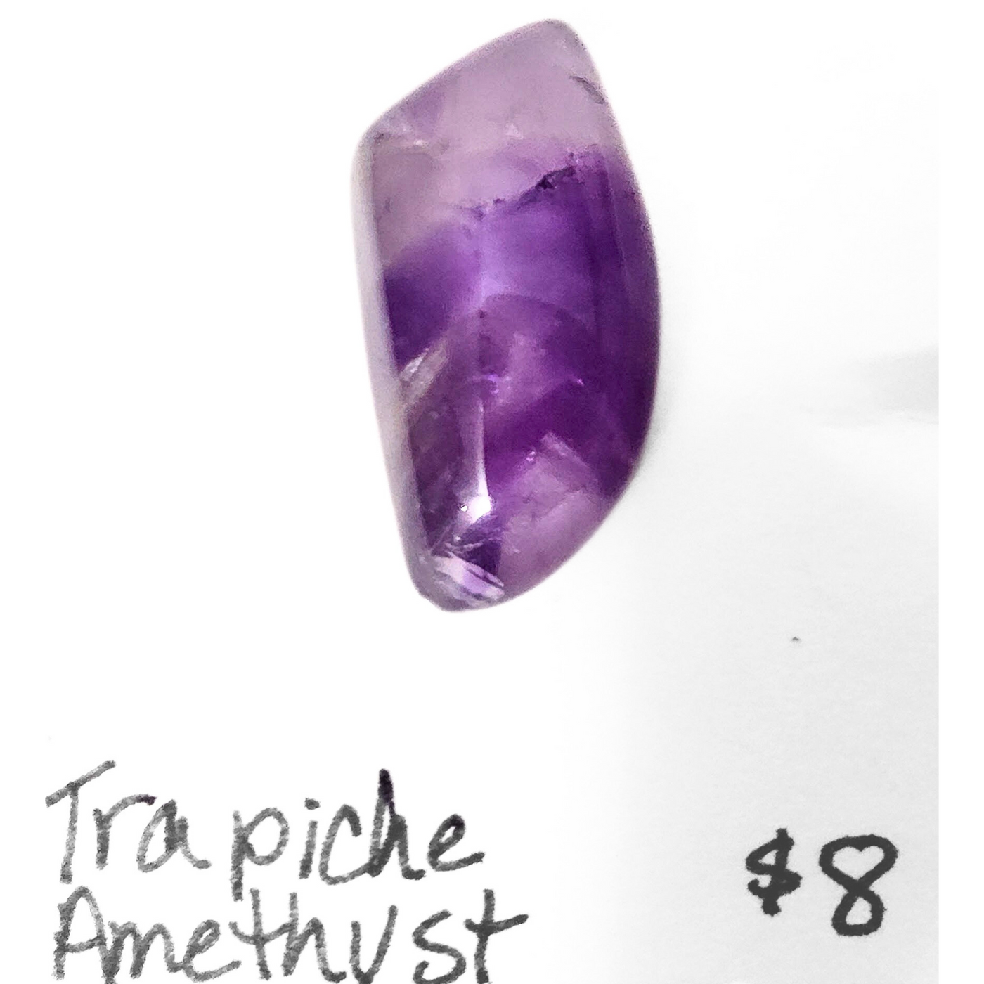 AME-1008 Trapiche Amethyst Cabochon