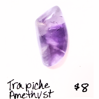 AME-1008 Trapiche Amethyst Cabochon