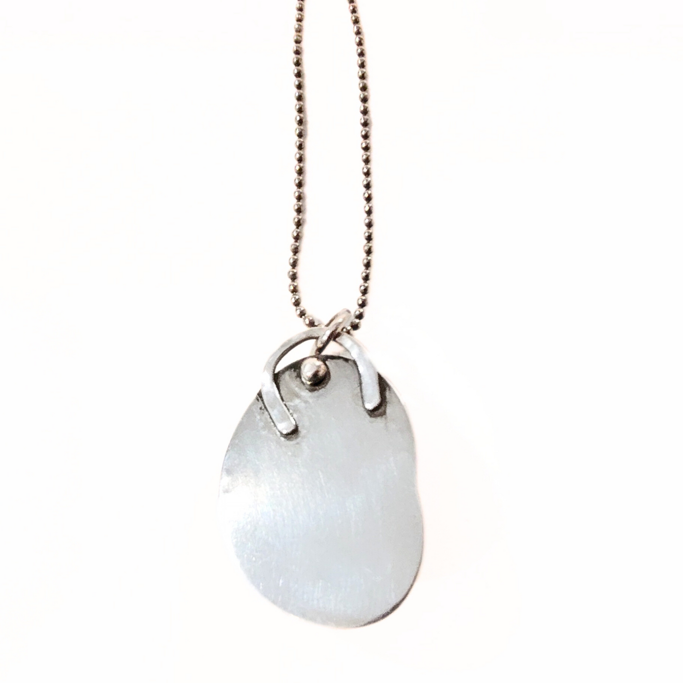 JEM-106 Sterling Silver Petoskey Stone Necklace