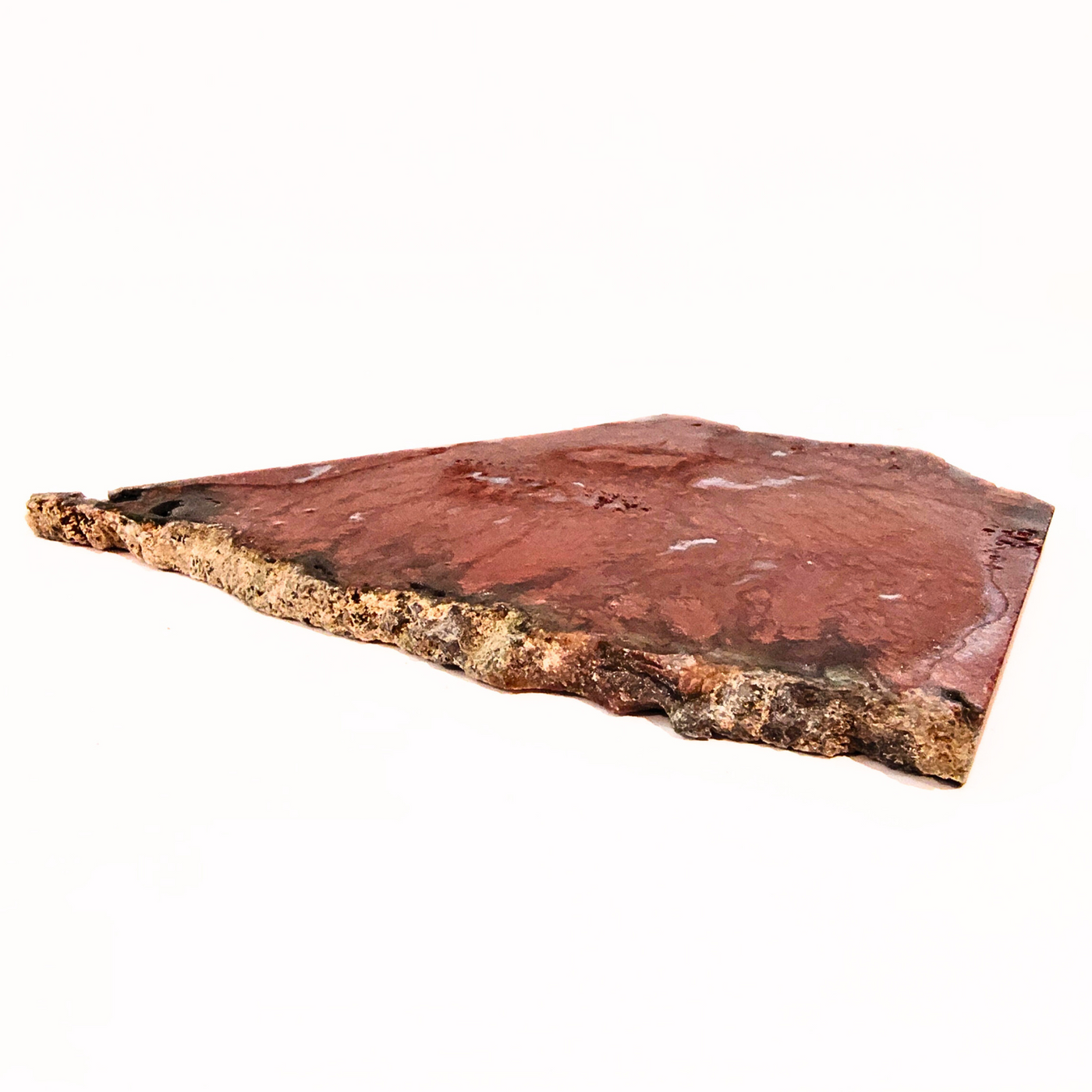 SLAB-045 Red Plume Jasper Slab