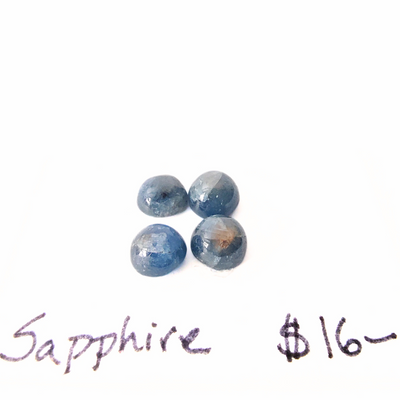 SAP-1003 Sapphire Cabochon Quartet