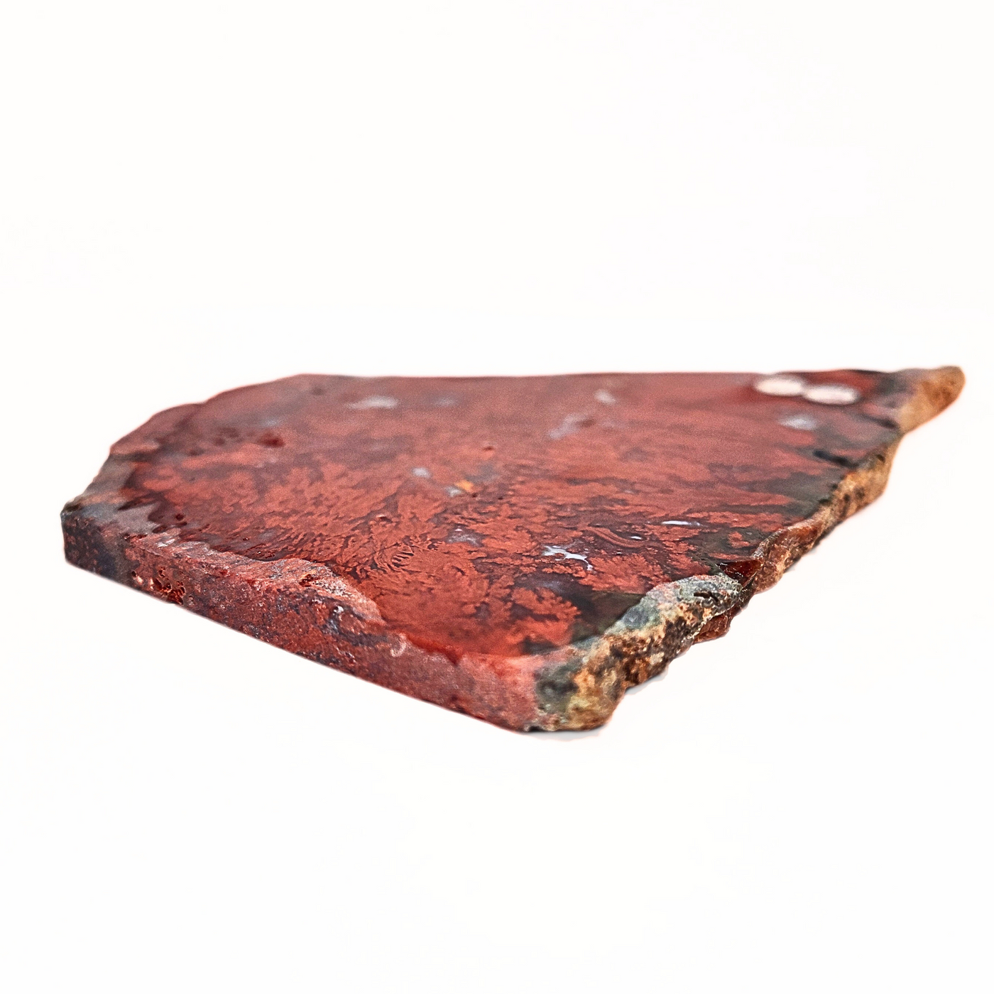 SLAB-045 Red Plume Jasper Slab