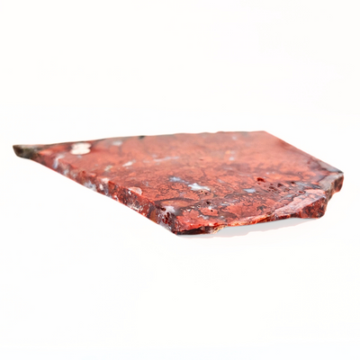 SLAB-045 Red Plume Jasper Slab