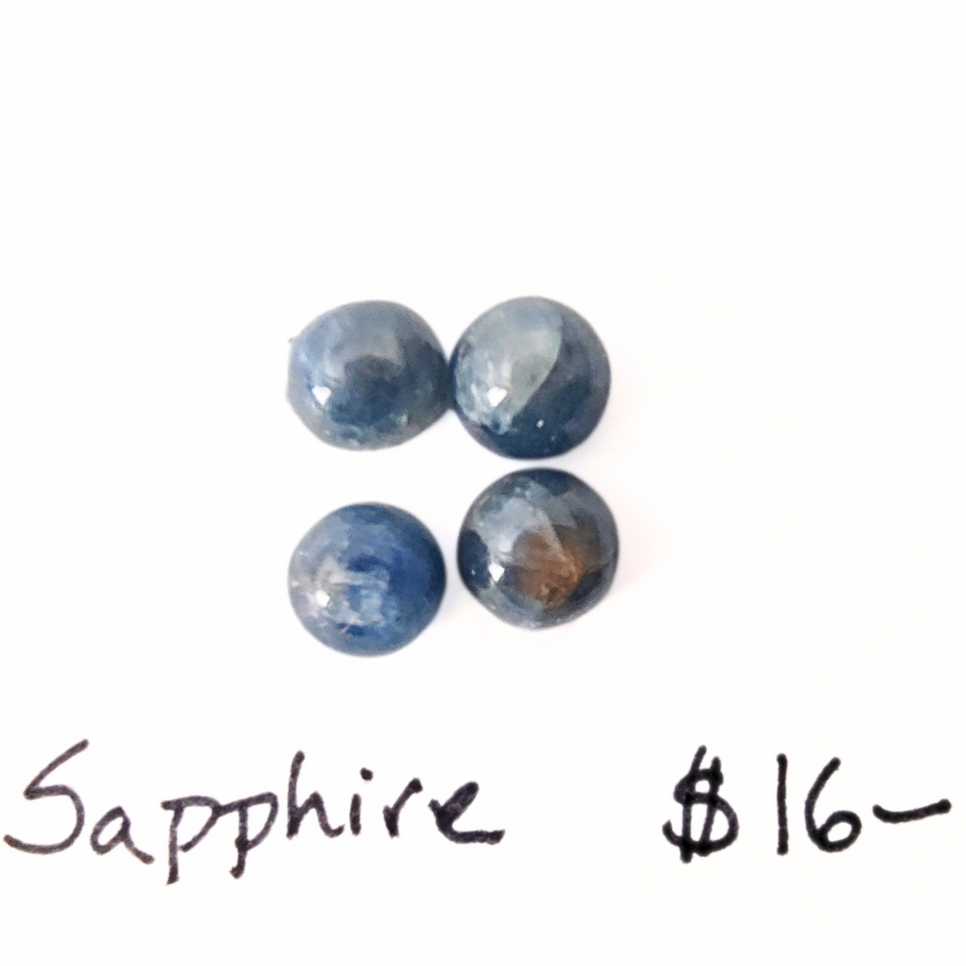 SAP-1003 Sapphire Cabochon Quartet