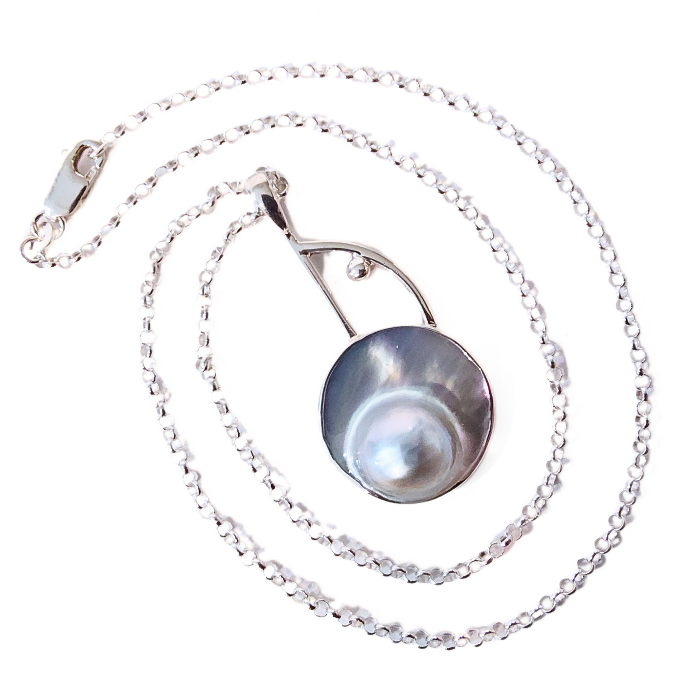 JSD-6143 Mabe Pearl Pendant