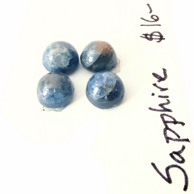 SAP-1003 Sapphire Cabochon Quartet