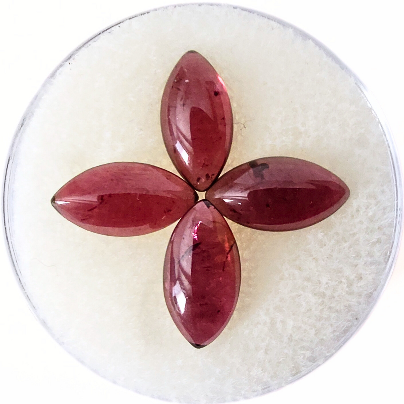 GAR-1007 Garnet Cabochon Quartet