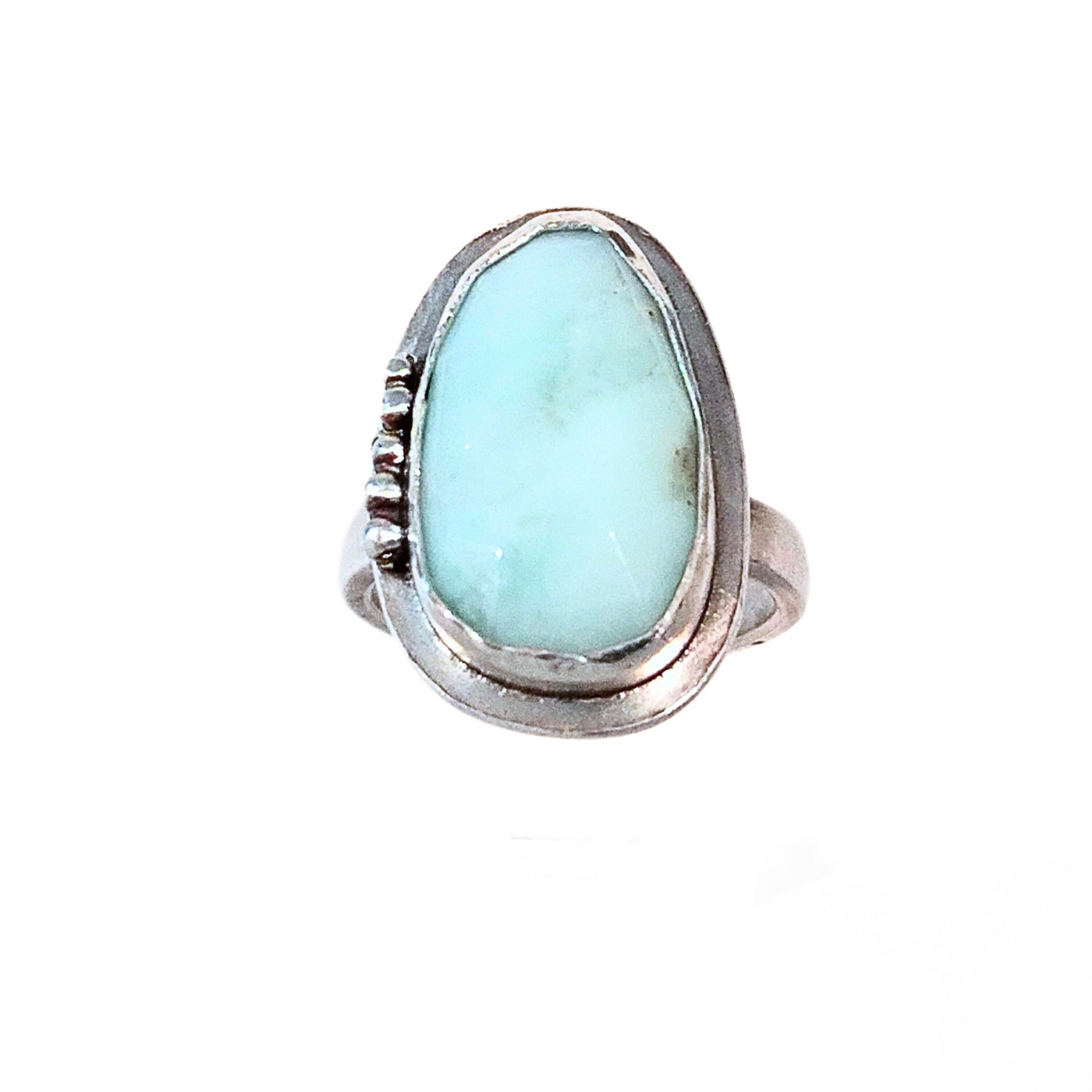 JEM-081 Chrysoprase Ring 6.5