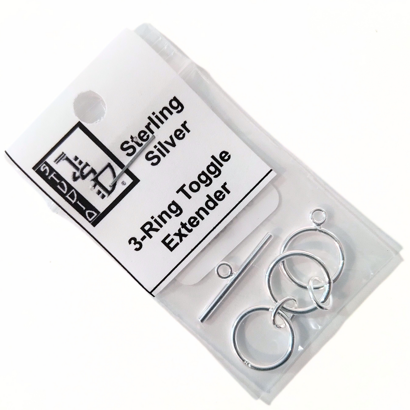 Sterling Silver Extended Toggle