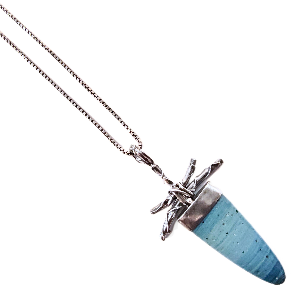 JSD-6141 Leland Blue Stick Pendant