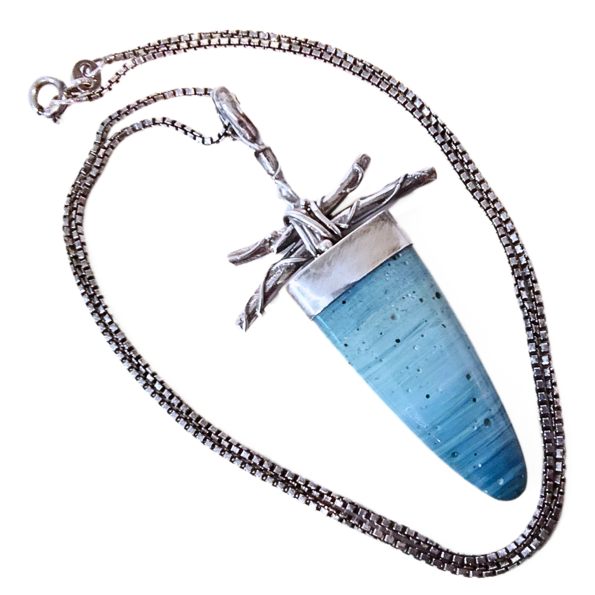 JSD-6141 Leland Blue Stick Pendant