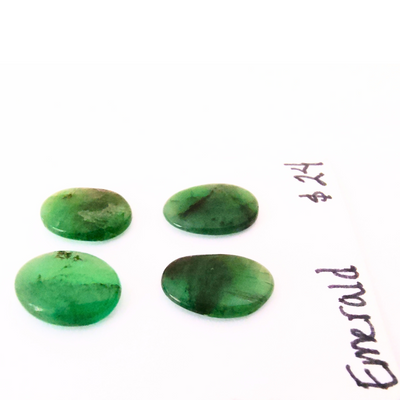 EMR-1002 Emerald Cabochon Quartet