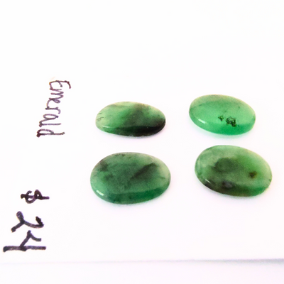 EMR-1002 Emerald Cabochon Quartet